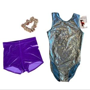 Girls Gymnastics Leotard NWT Adult Small